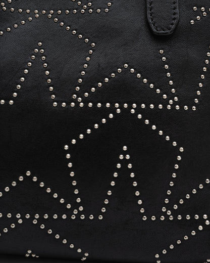 2000s JIMMY CHOO Black Medium Sofia Bag