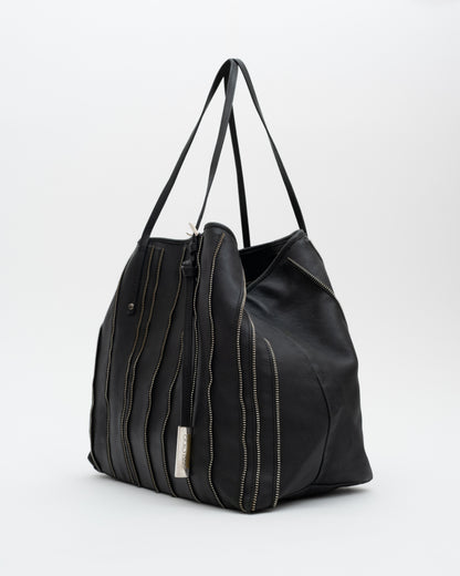 2000s Rare JIMMY CHOO Large Zipper Bag