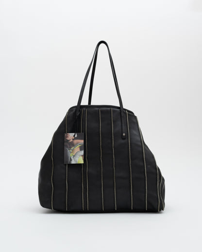 2000s Rare JIMMY CHOO Large Zipper Bag