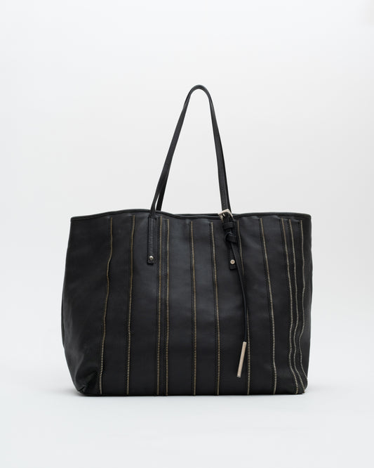 2000s Rare JIMMY CHOO Large Zipper Bag