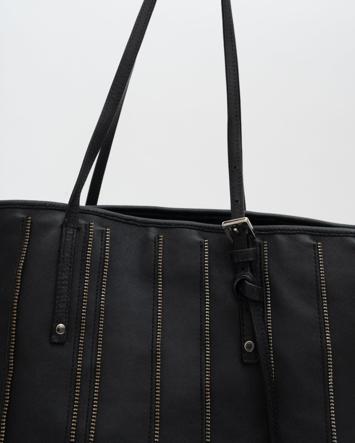 2000s Rare JIMMY CHOO Large Zipper Bag