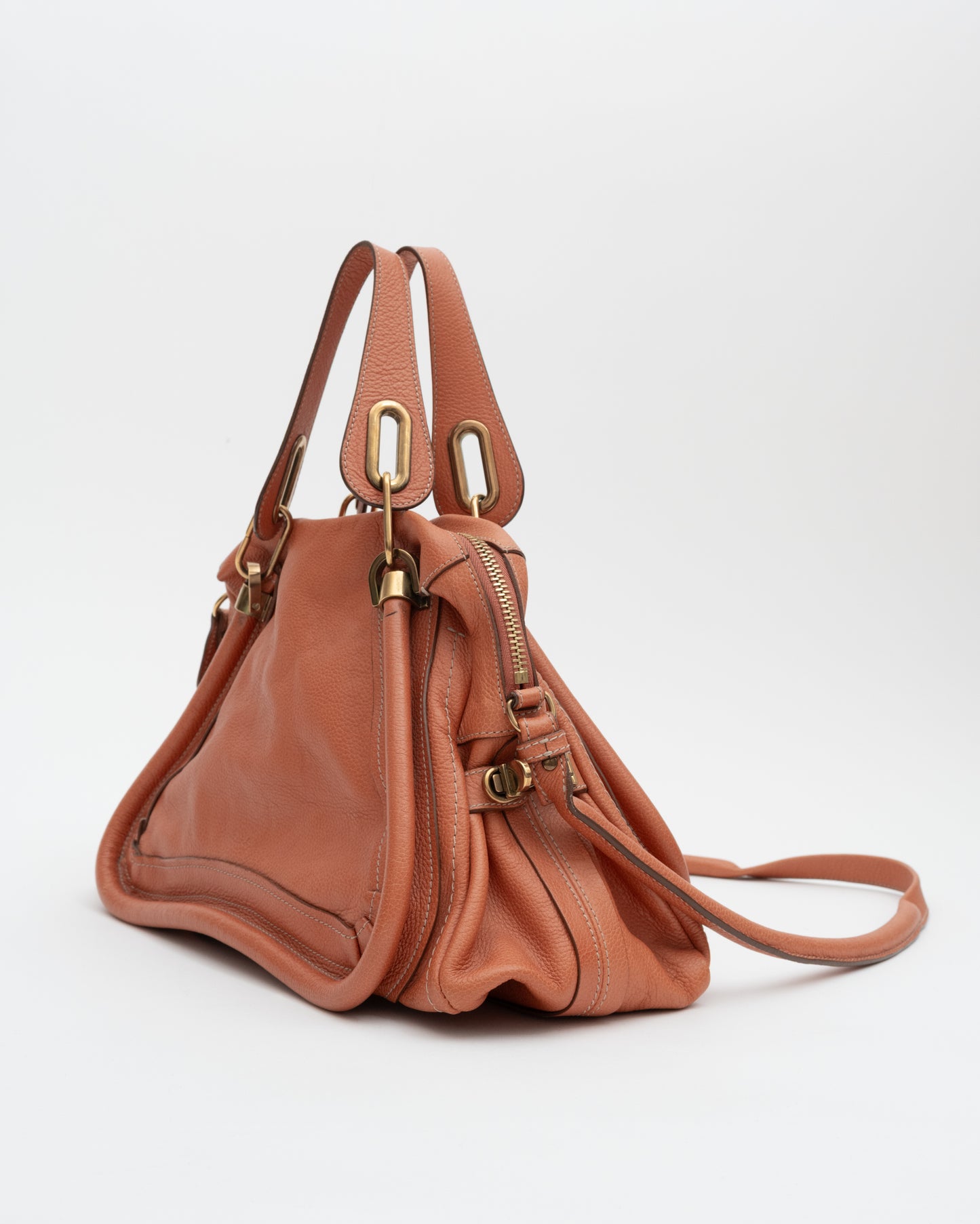 2000s CHLOE Papaya Paraty Bag