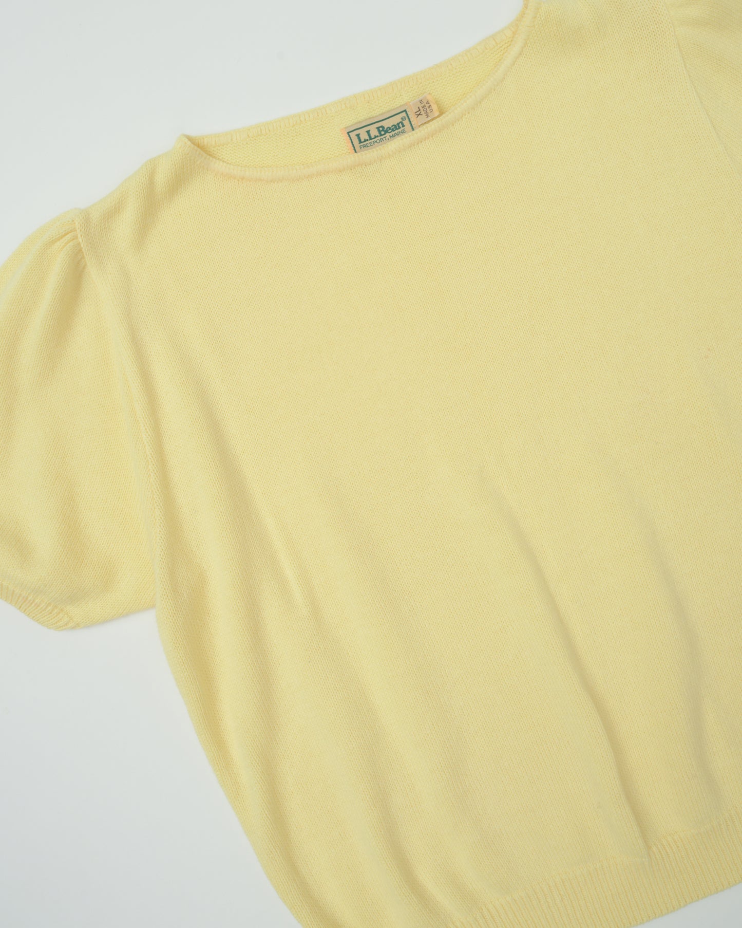 Vintage Lemon Knit Top (M)