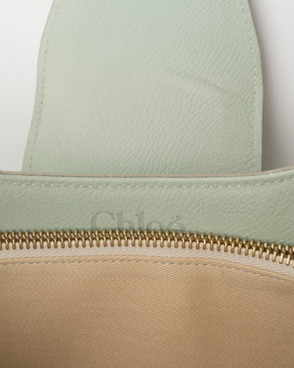 2000s CHLOE Seafoam Flap Shoulder Bag