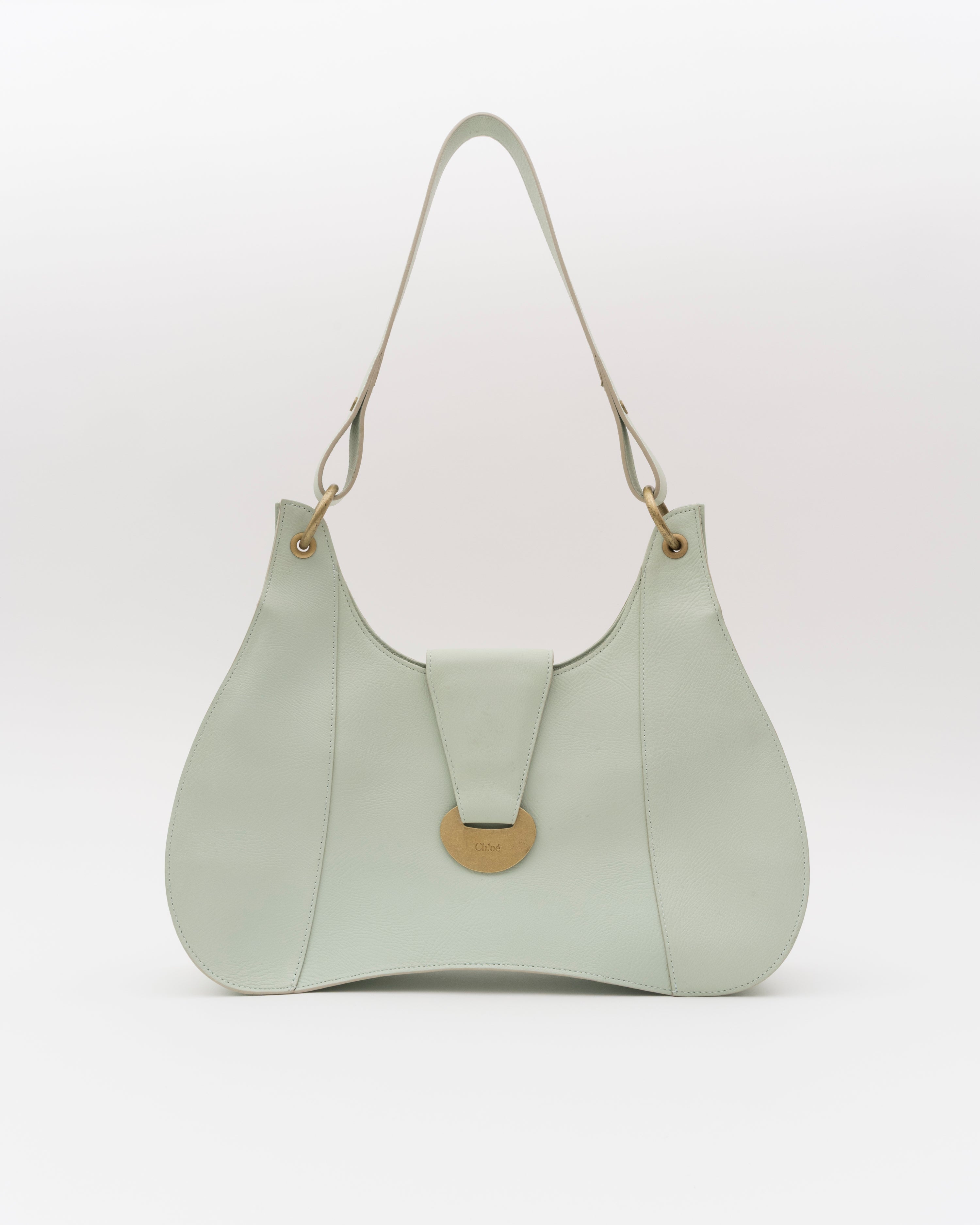 2000s CHLOE Seafoam Flap Shoulder Bag – Closed Caption