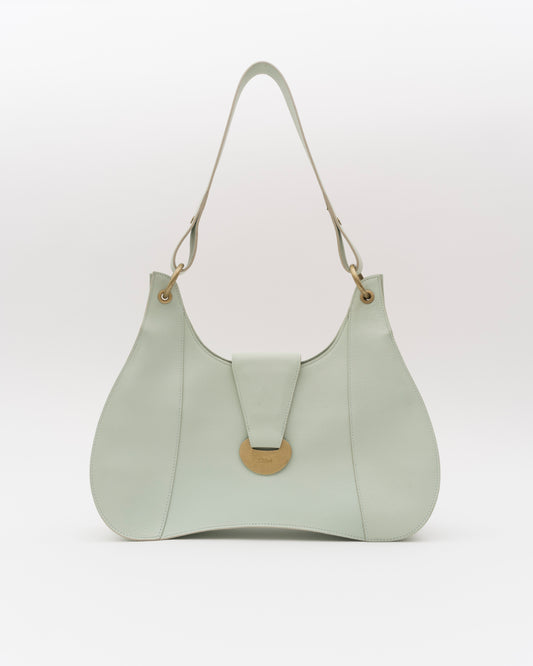 2000s CHLOE Seafoam Flap Shoulder Bag