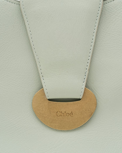 2000s CHLOE Seafoam Flap Shoulder Bag