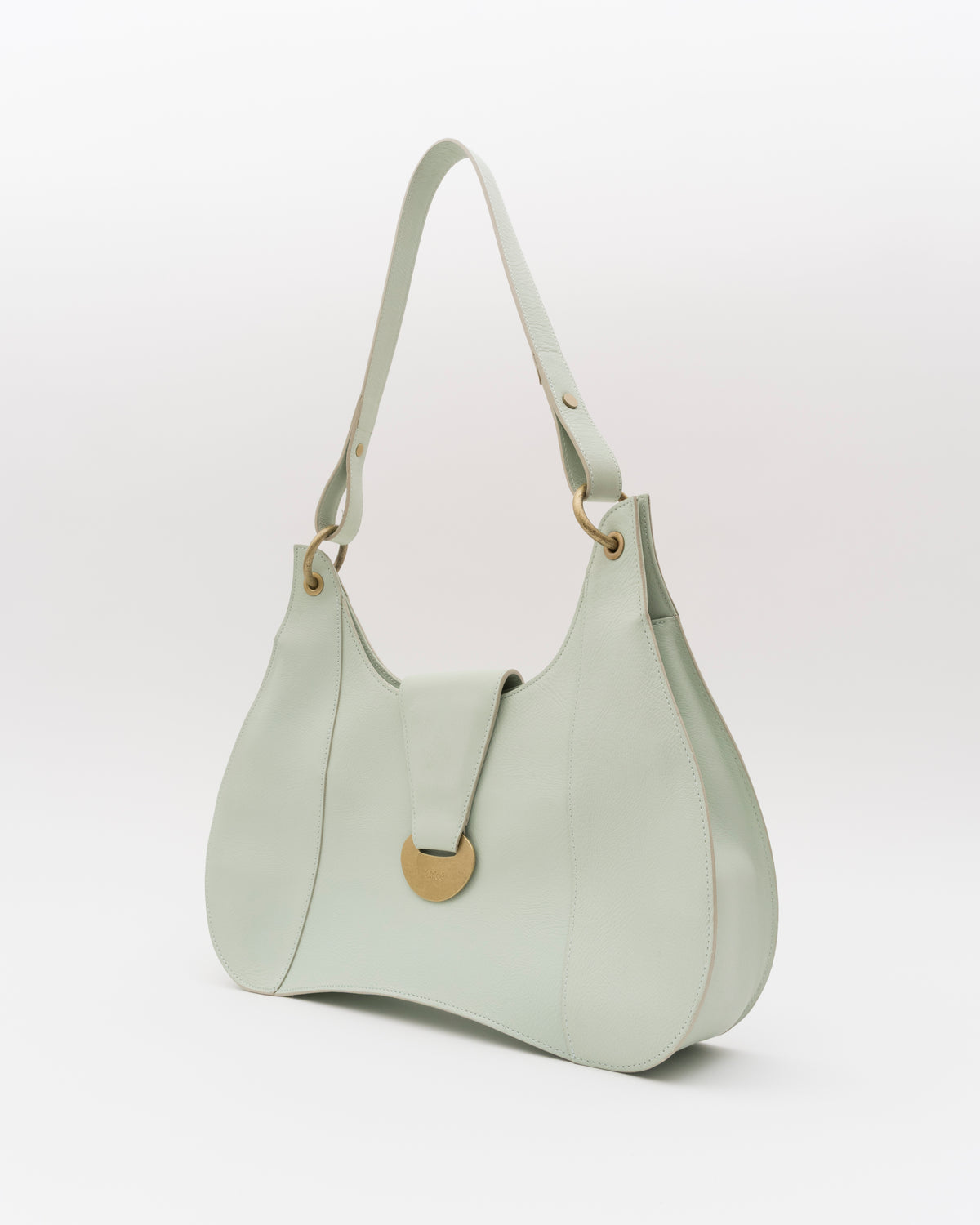 2000s CHLOE Seafoam Flap Shoulder Bag