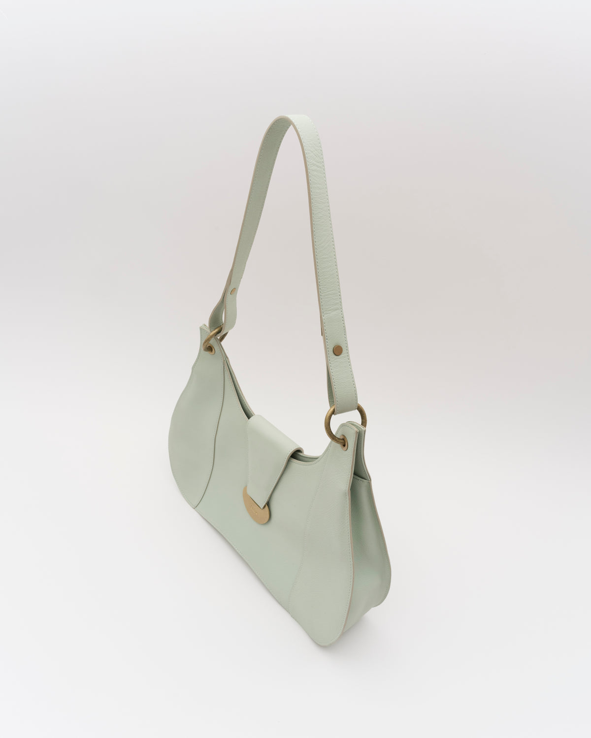 2000s CHLOE Seafoam Flap Shoulder Bag