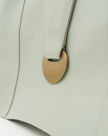 2000s CHLOE Seafoam Flap Shoulder Bag