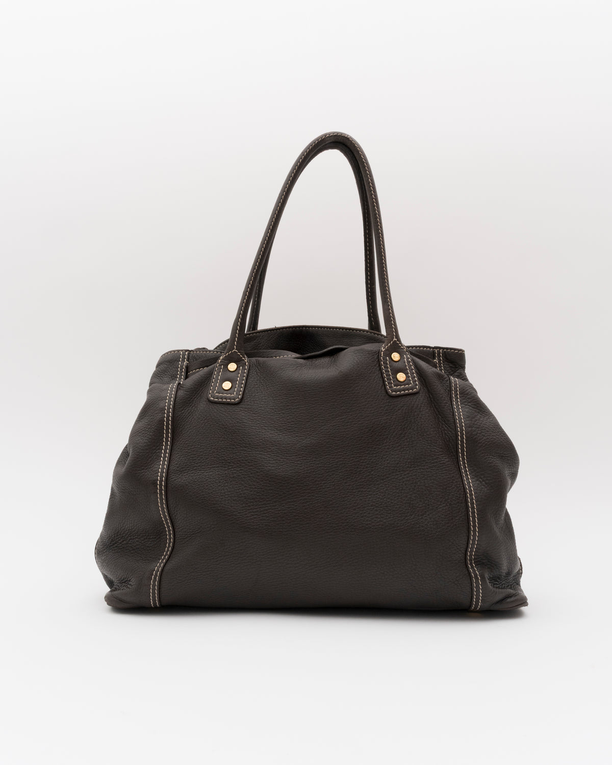 2000s CELINE Chocolate Horsebit Hobo Bag