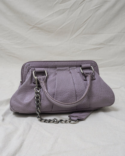 Vintage Lavender Y2K Vegan Leather Bag