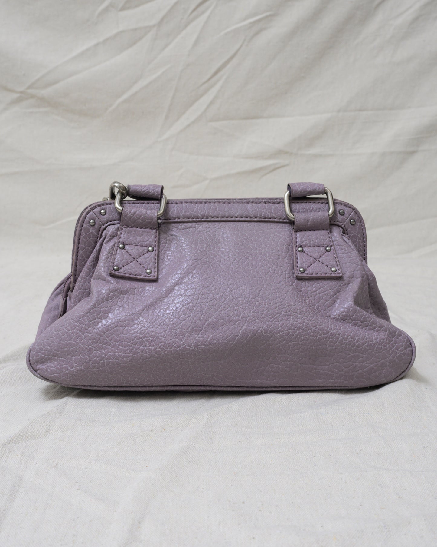 Vintage Lavender Y2K Vegan Leather Bag
