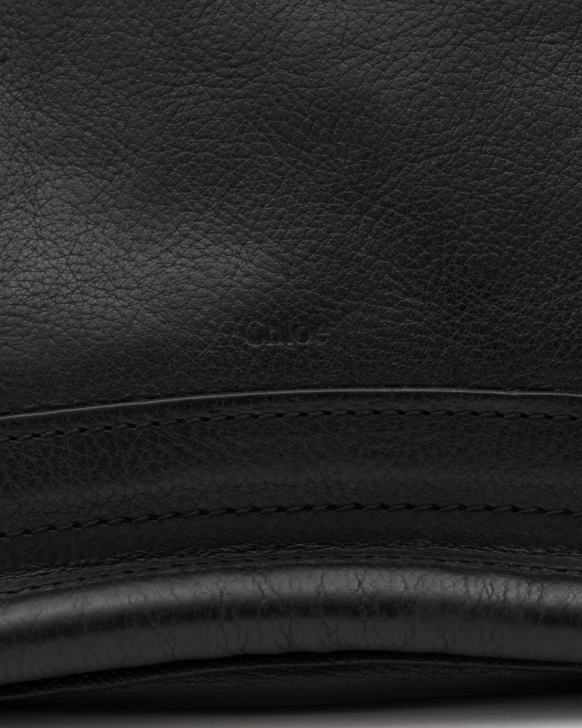 2000s CHLOE Paraty Black Leather Bag