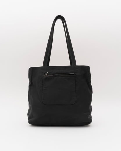 90s PRADA Black Tessuto Tote Bag