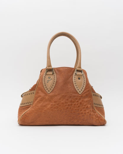 2000s FENDI Tan Etniko Du Jour Bag