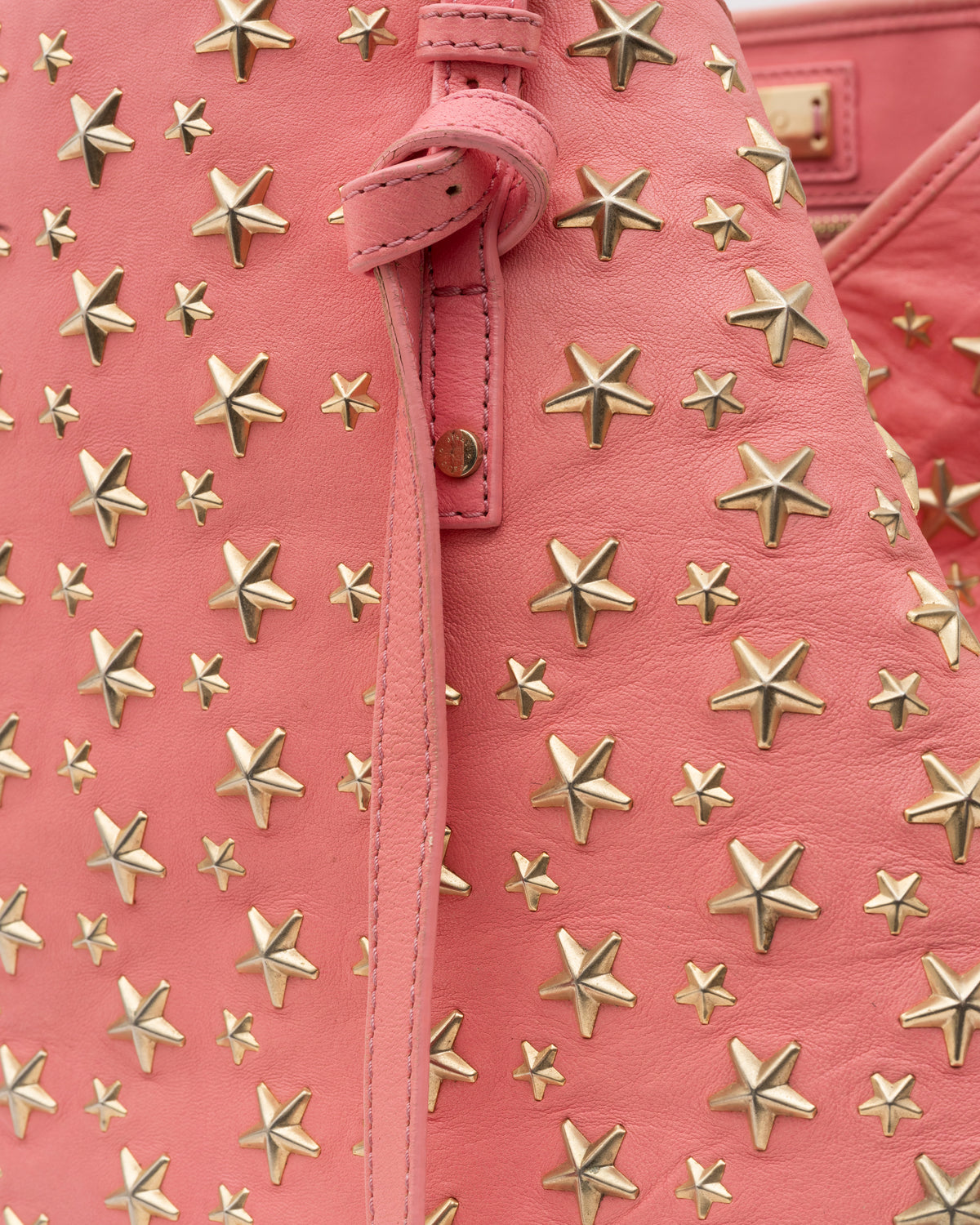 2000s JIMMY CHOO Pink Large Sasha Tote
