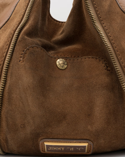 2000s JIMMY CHOO Mandah Hobo Bag