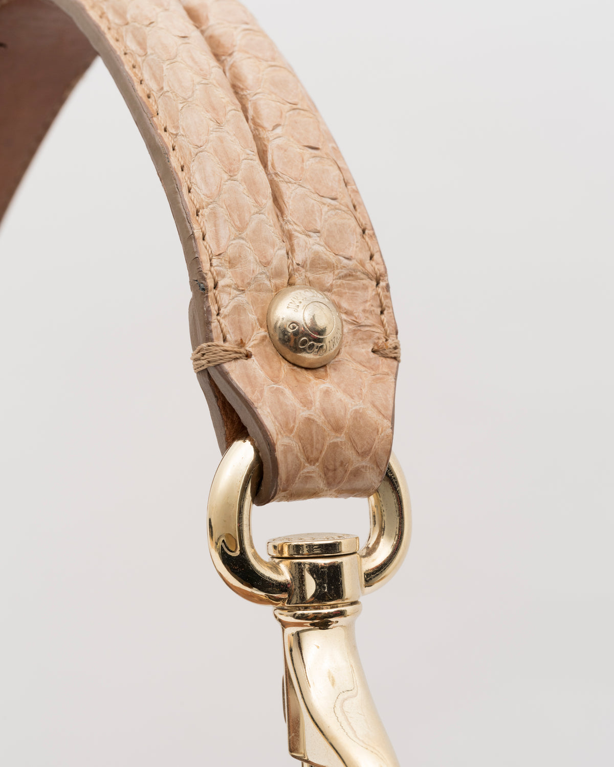 2000s JIMMY CHOO Tan Nubuck Leather Solar Hobo Bag