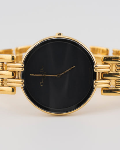 90s CHRISTIAN DIOR Bagheera Gold Watch