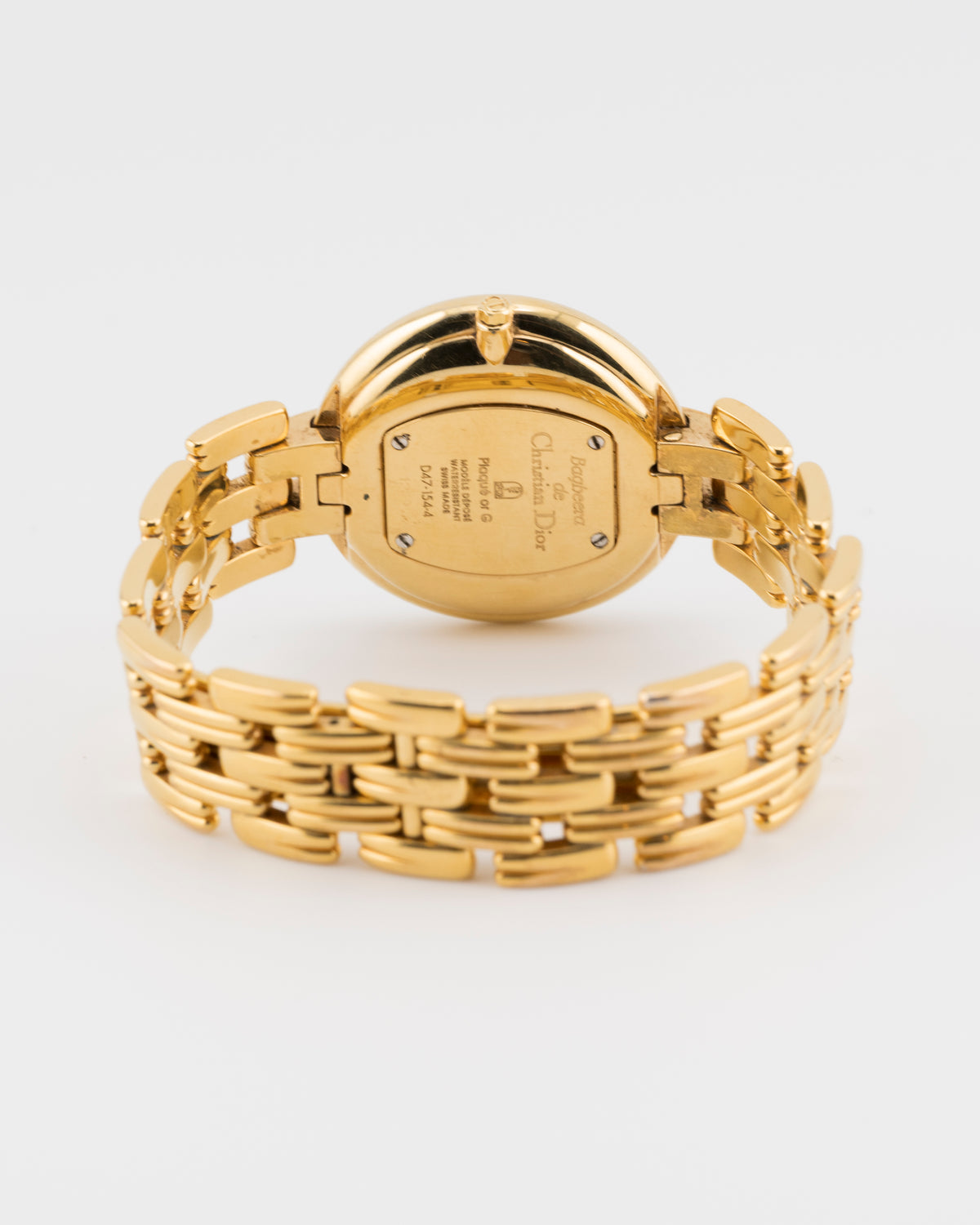90s CHRISTIAN DIOR Bagheera Gold Watch