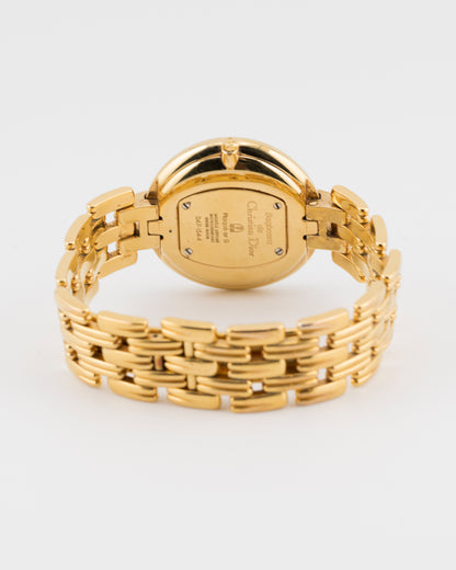 90s CHRISTIAN DIOR Bagheera Gold Watch