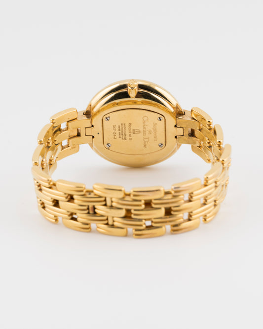 90s CHRISTIAN DIOR Bagheera Gold Watch