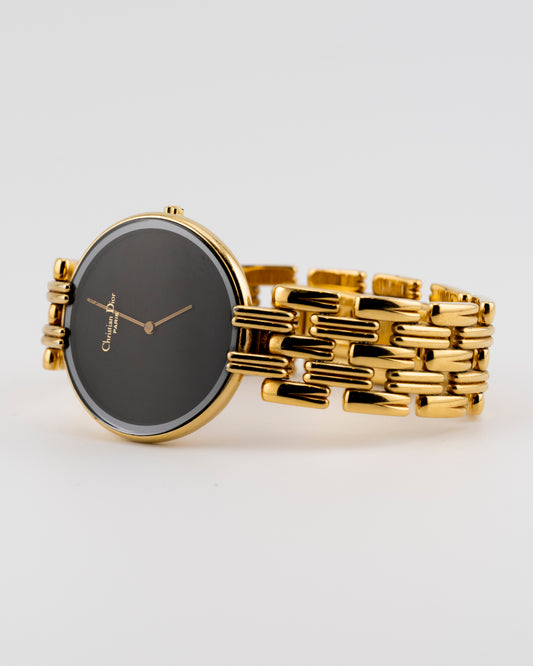 90s CHRISTIAN DIOR Bagheera Gold Watch