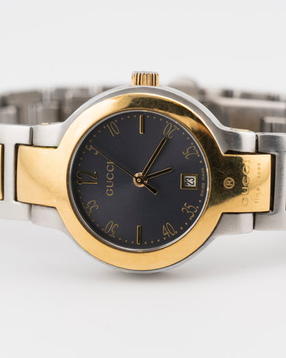 90s GUCCI 8900L Two Tone Watch w/Date