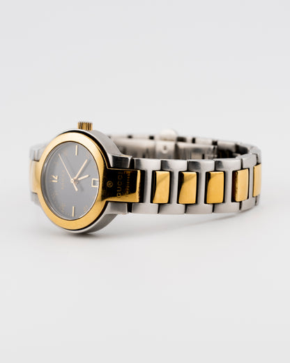 90s GUCCI 8900L Two Tone Watch w/Date