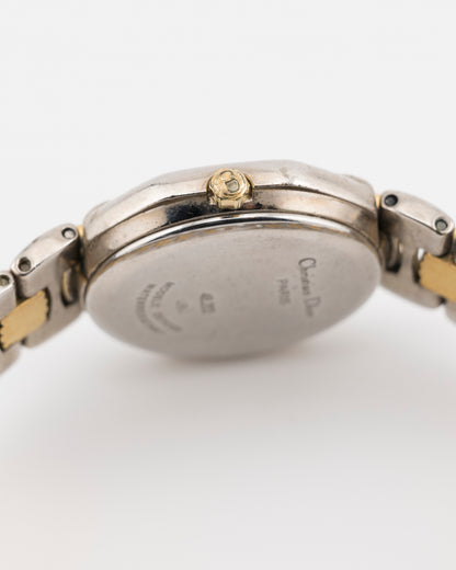 80s/90s CHRISTIAN DIOR Octagon Two Tone Watch