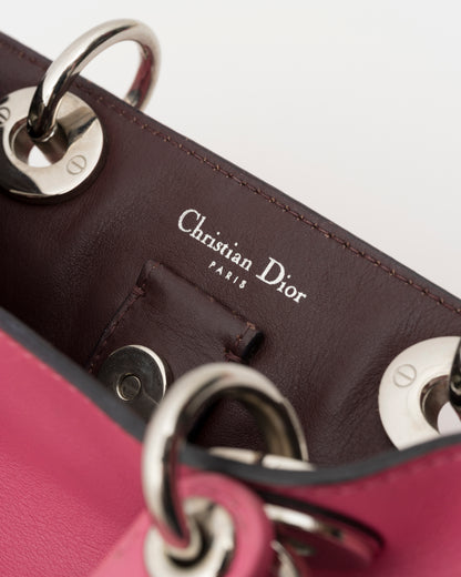 SS2013 CHRISTIAN DIOR Bubble Gum Pink Diorissimo Mini Bag