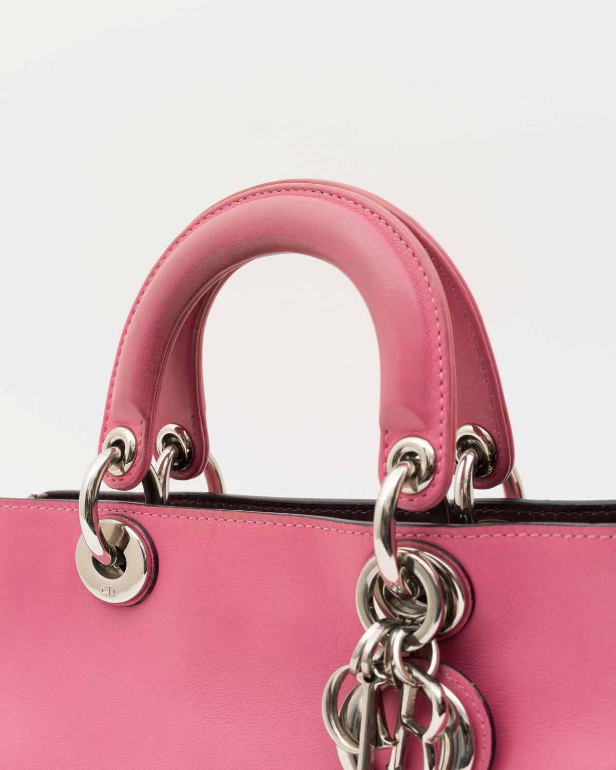 SS2013 CHRISTIAN DIOR Bubble Gum Pink Diorissimo Mini Bag