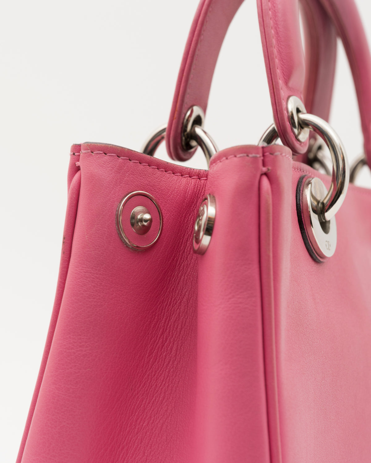 SS2013 CHRISTIAN DIOR Bubble Gum Pink Diorissimo Mini Bag