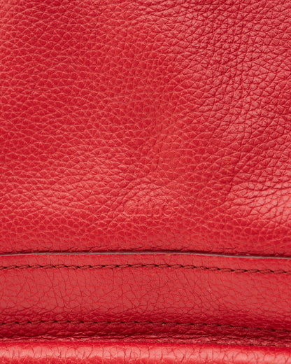 2000s CHLOE Red Paraty Bag