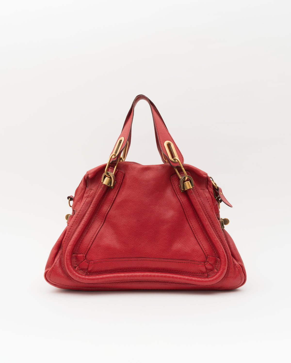 2000s CHLOE Red Paraty Bag