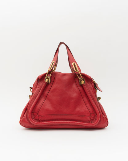 2000s CHLOE Red Paraty Bag
