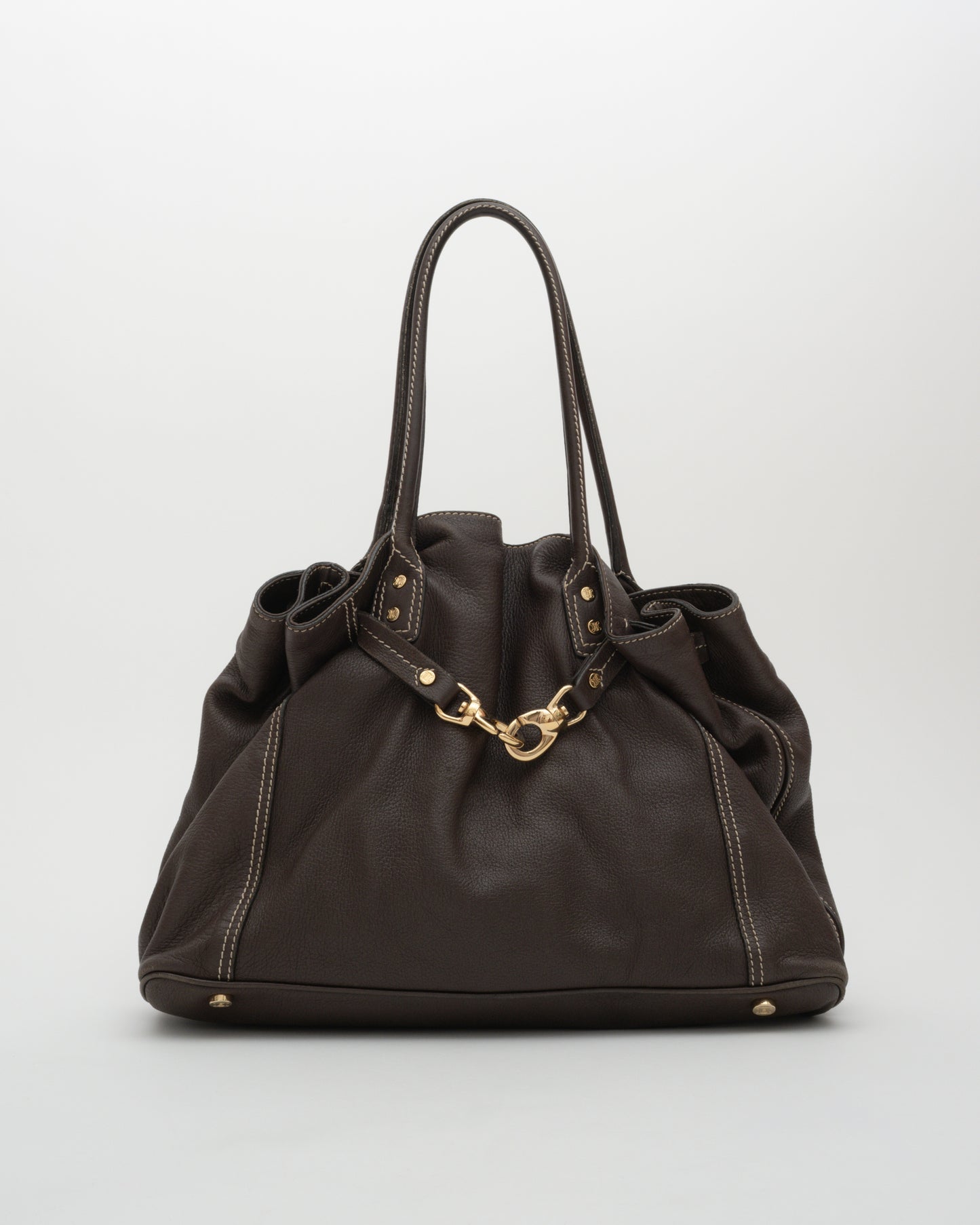 2014 CELINE Phoebe Philo Era Chocolate Anita Bag