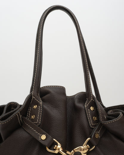 2014 CELINE Phoebe Philo Era Chocolate Anita Bag
