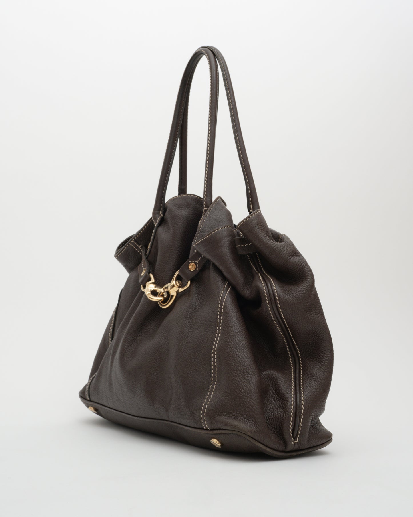 2014 CELINE Phoebe Philo Era Chocolate Anita Bag