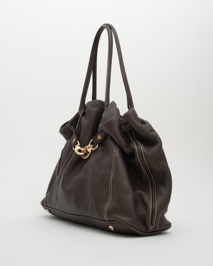 2014 CELINE Phoebe Philo Era Chocolate Anita Bag