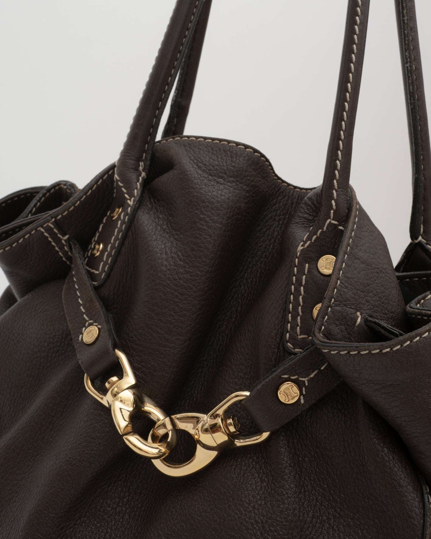 2014 CELINE Phoebe Philo Era Chocolate Anita Bag