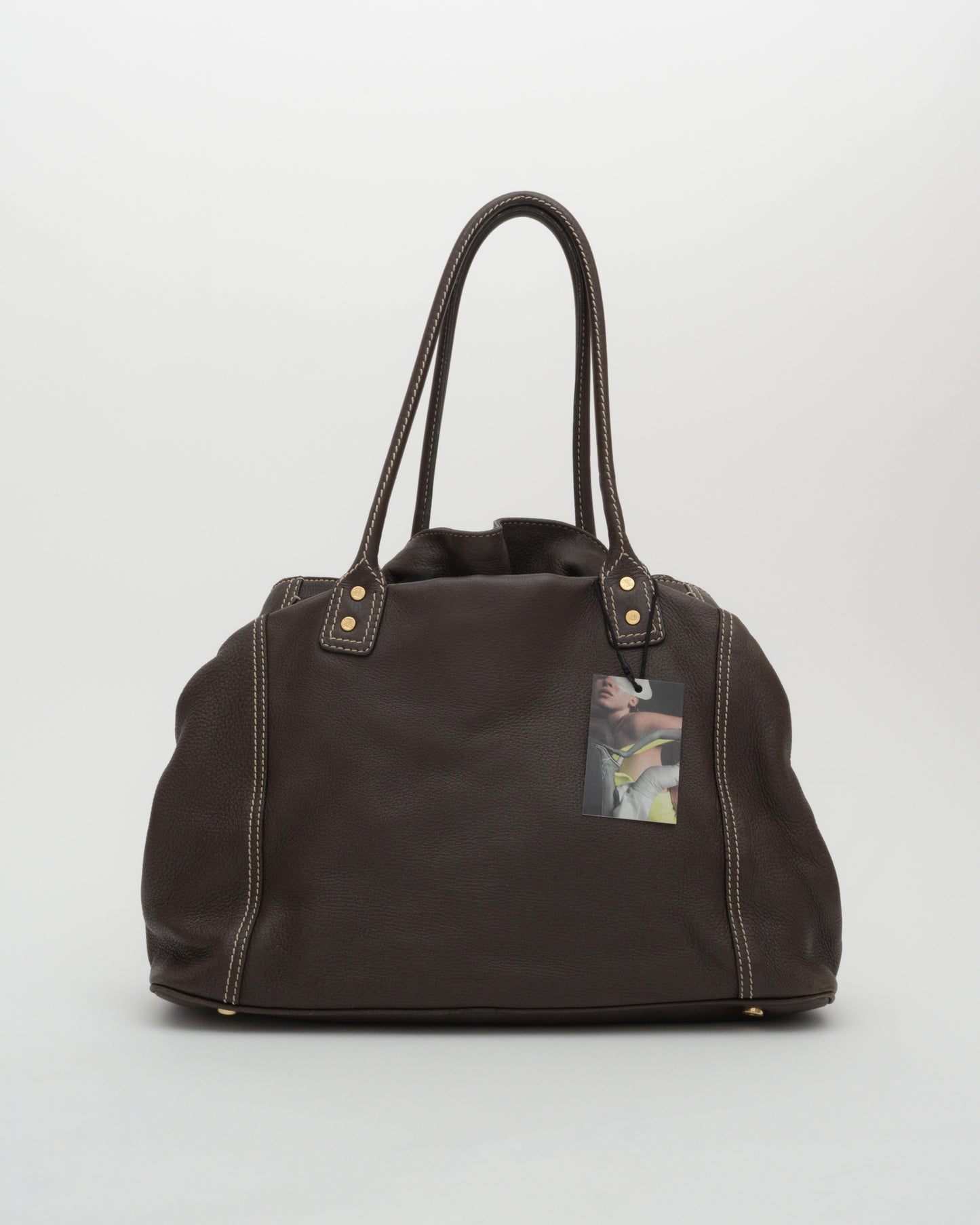 2014 CELINE Phoebe Philo Era Chocolate Anita Bag