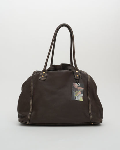 2014 CELINE Phoebe Philo Era Chocolate Anita Bag