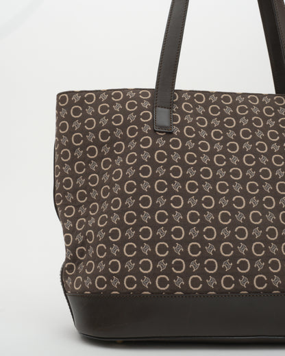 2000s CELINE Macadam Large Tote Bag