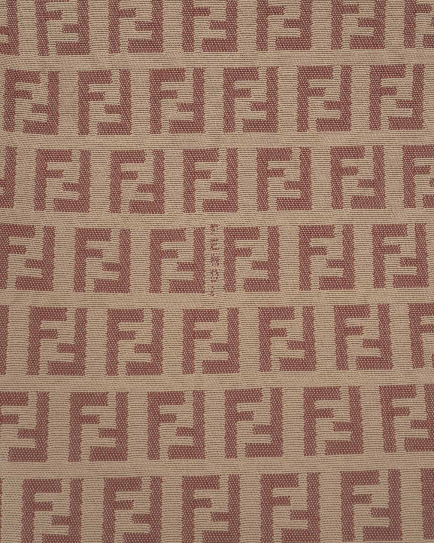 2000s FENDI Pink Zucchino Mini Oyster Bag