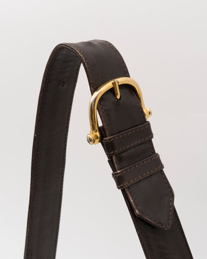 80s CELINE C Sulky Shoulder Bag