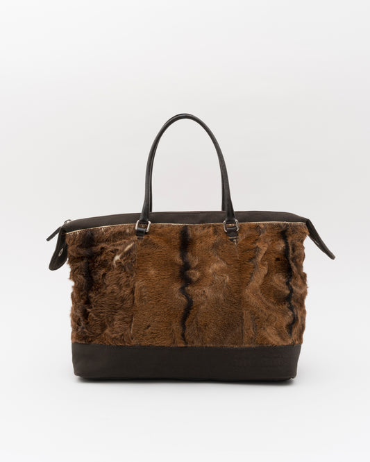 2000s MIU MIU Textured Pony Hair Bag