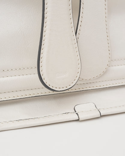 2000s CHLOE Bay Ivory Leather Bag