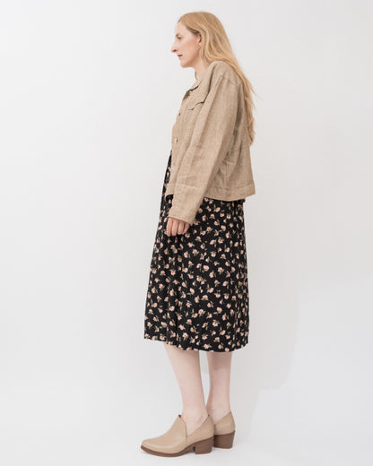 Vintage Beige Linen Jacket (S-L)